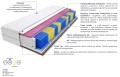 Materac Praga Molet Trawa Multipocket 120x205 cm
