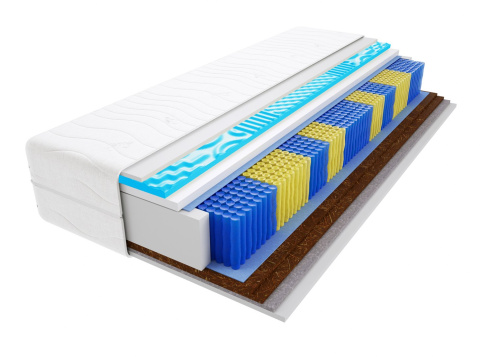 Materac Adusa Multipocket Visco Molet 115x140 cm Materac Adusa Multipocket Visco Molet 115x140 cm
