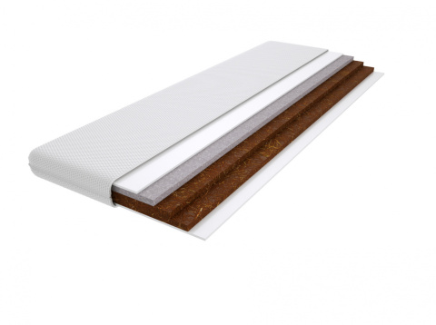 Materac nawierzchniowy 2x Kokos + Końskie Włosie 125x180 cm Materac nawierzchniowy 2x Kokos + Końskie Włosie 125x180 cm