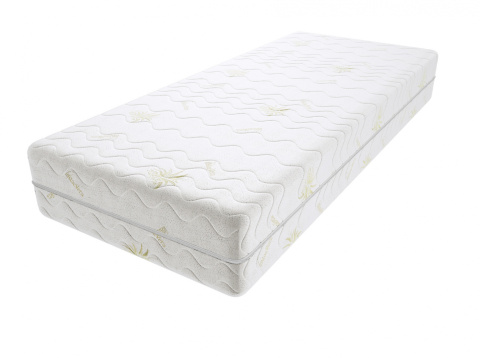 Pokrowiec na materac Aloe Vera pikowany 105x205 cm