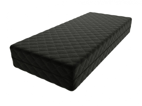 Pokrowiec Czarny Pikowany Jersey 90x145 cm Pokrowiec Czarny Pikowany Jersey 90x145 cm