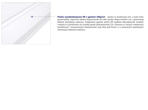 Materac Lipsk 175x215 cm