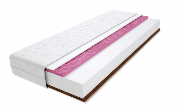 Materace piankowe 100x200 cm średnio twarde