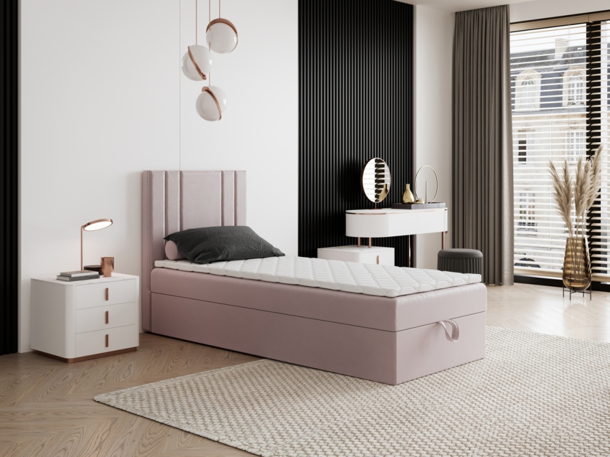 Łóżko kontynentalne Fabian Mini 95x190 cm