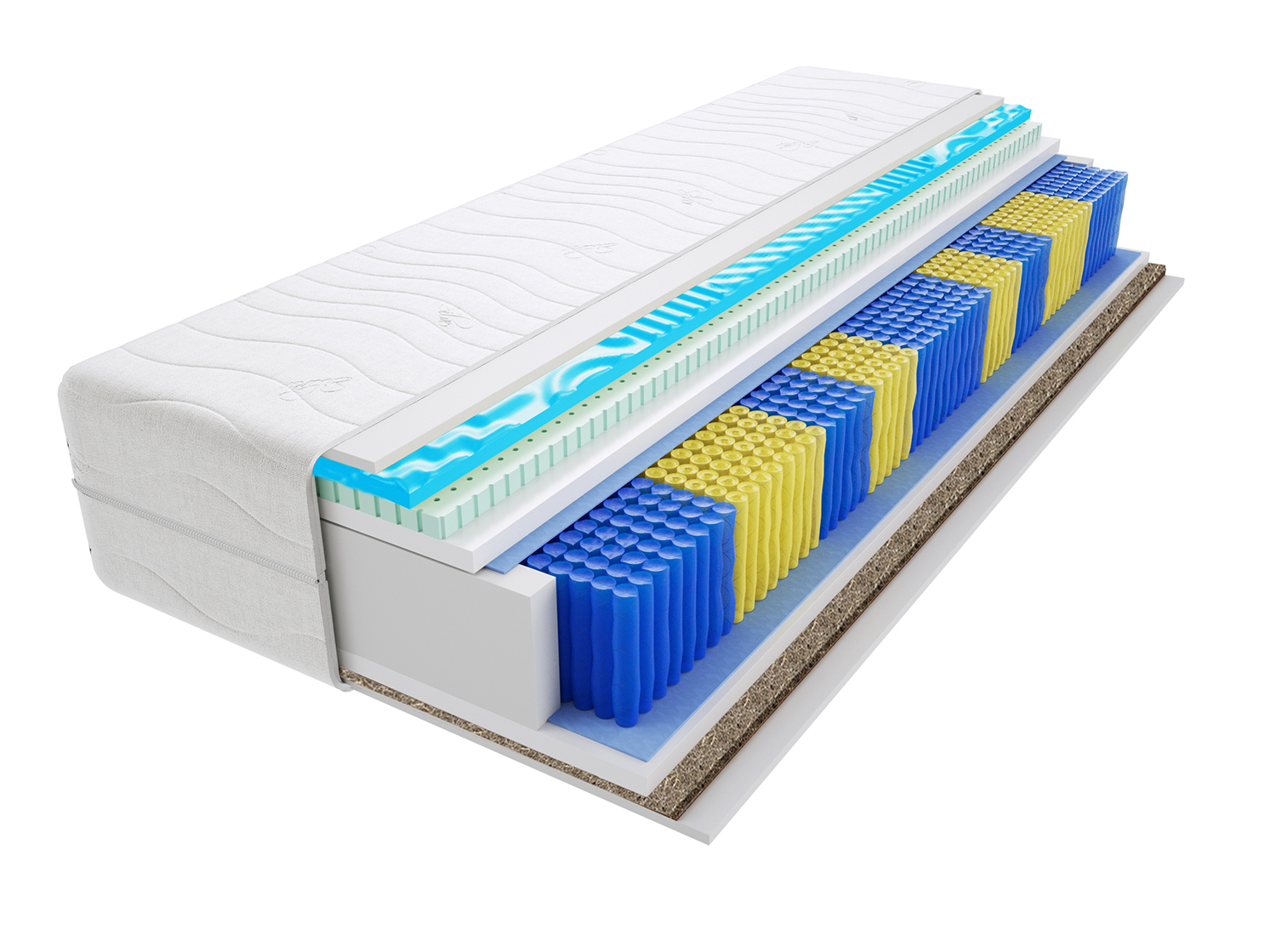 Materac Hebe Trawa Multipocket Visco Molet